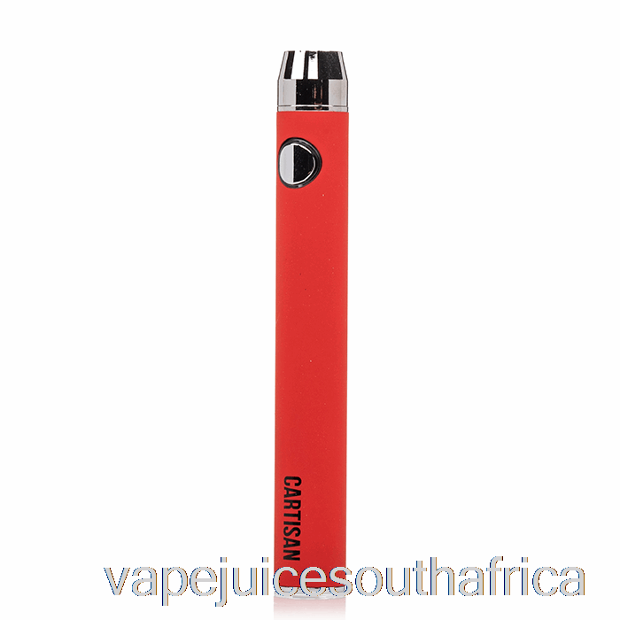 Vape Juice South Africa Cartisan Button Vv 900 Dual Charge 510 Battery [Micro] Red